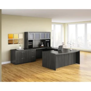 Aberdeen Series 72" Wall Mount Hutch- AWG72LGS