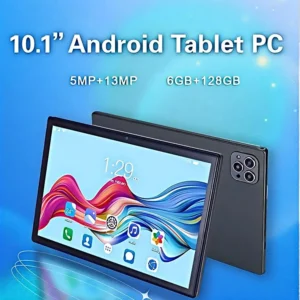 New Tablet 10.1 Inch (6GB RAM+128GB ROM) 6000mAh 5MP 13MP WIFI Bluetooth Network Tablet